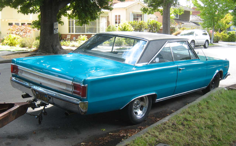 Illustration for article titled 1967 Plymouth Belvedere II, with Bonus 1958 Dodge Pickup Bed Trailer